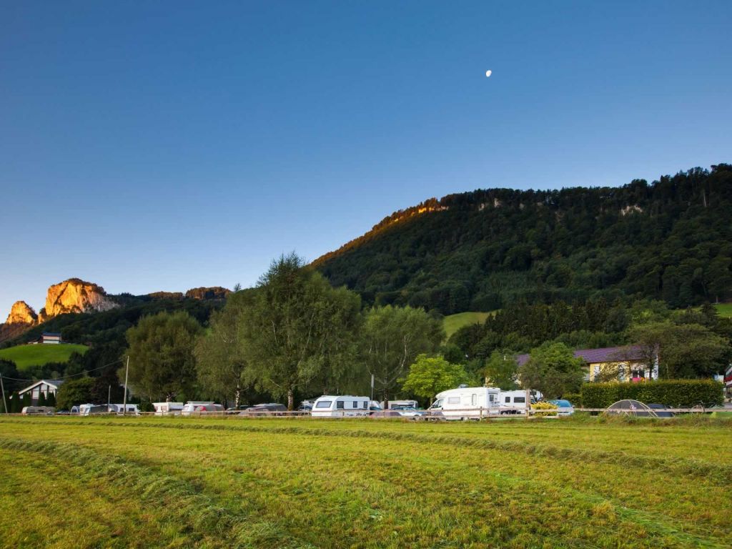 Campingplatz Auwirt in Hallein bei Salzburg